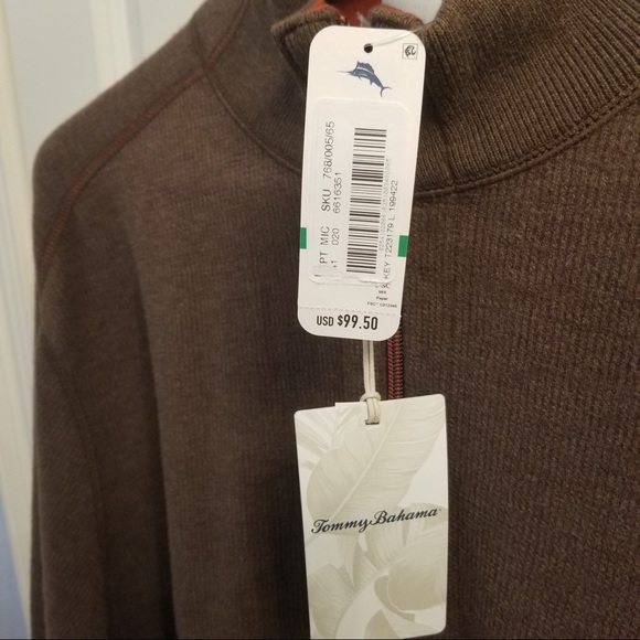 Tommy Bahama Reversible Sweater - Picture 7 of 7